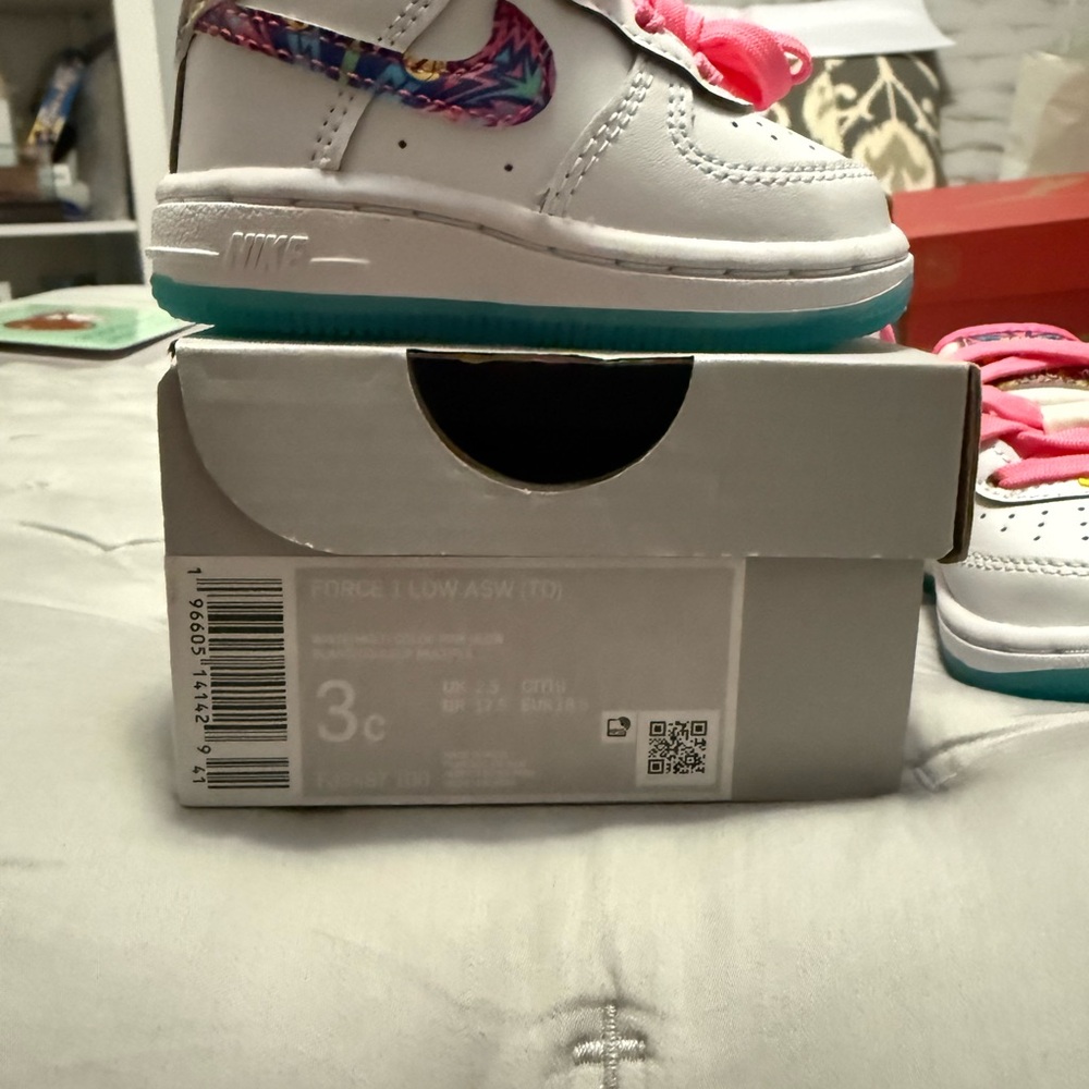 NWT Nike Baby/Toddler Air Force 1💞 - Picture 3 of 5